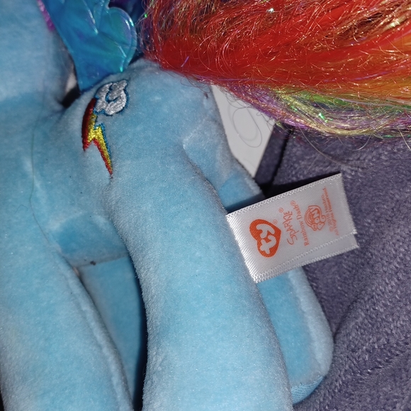 Ty my little pony Rainbow Dash plush - Picture 3 of 3